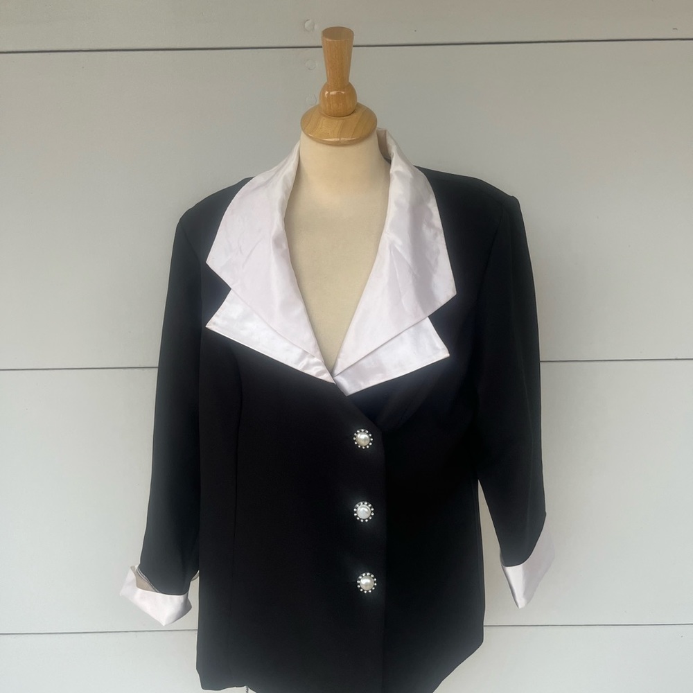 Vintage Candlelight and Champagne Women’s Formal Blazer Sz 16 WP